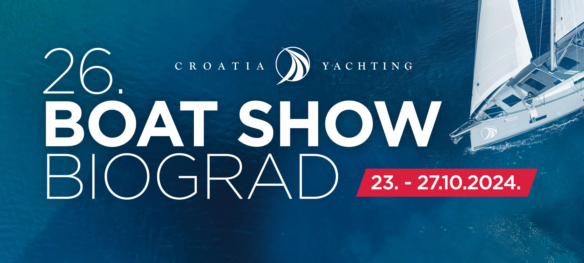 Treffen Sie uns auf der Biograd Boat Show 2024