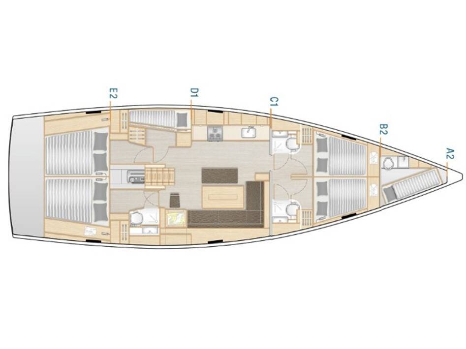 Hanse 508 Golden Box