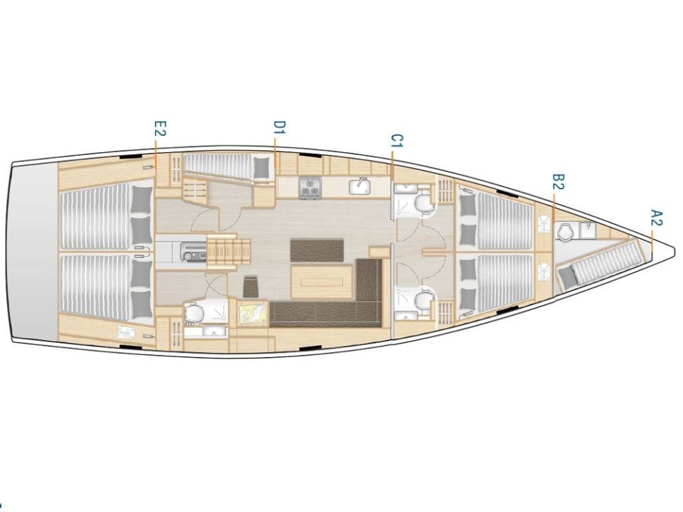 Hanse 508 Khaleesi