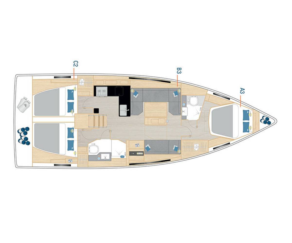Hanse 410 | Spark