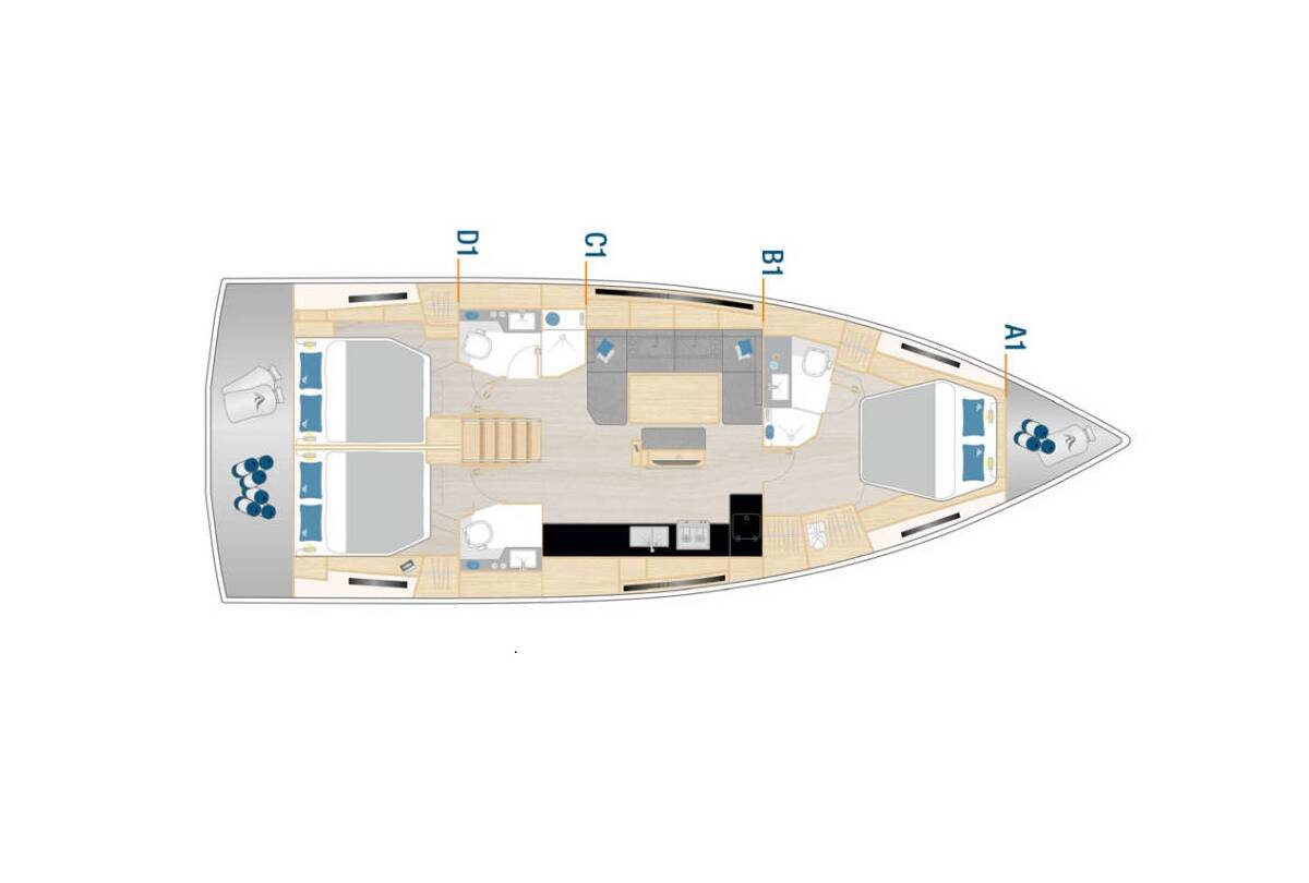 Hanse 460 | Sailaway - OW